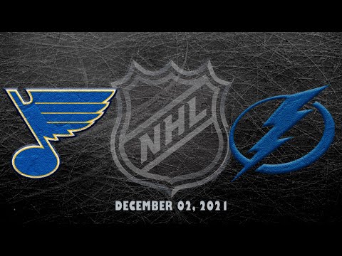 NHL Blues vs Lightning | Dec.2, 2021