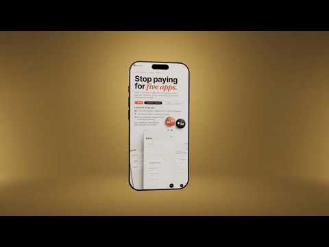 Folio: Notes, Expense, PDF video thumbnail