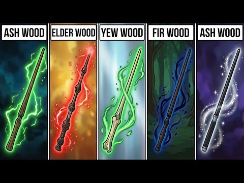 Every Wand Core and Wood Meaning EXPLAINED in Detail