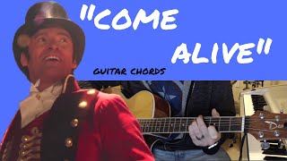 How To Play "Come Alive" - Guitar Chords and Tabs - Lesson