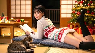 雪の光の下のクリスマスの夢 |