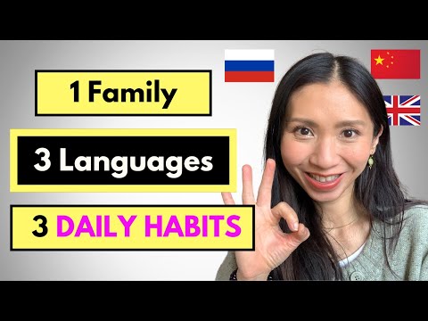 Raising Trilingual Kids: 3 HABITS That Work for Us (8 Years and Counting!)