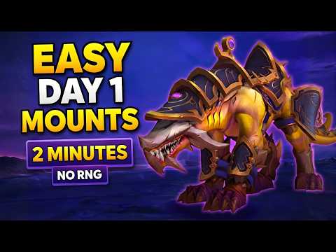 7 Guaranteed Midnight Mounts You Can Get on Day 1 - EASY & FAST! WoW Midnight
