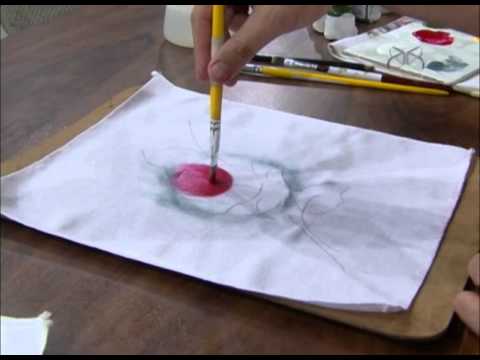 Mulher.com 03/10/2012 Luis Moreira - Pintura em tecido