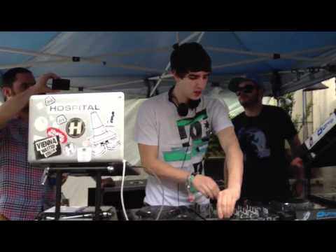 Netsky Live @ Chinese laundry Garden party 7/1/12 sydney