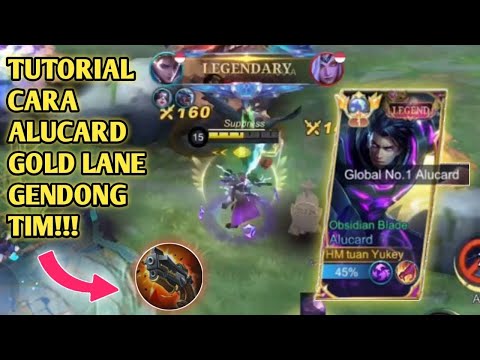 Cara Ngegendong Tim Alucard Di Gold Lane!!!| Yukey Alucard 15K Match