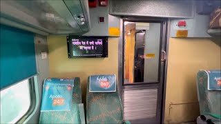 Jaipur to Delhi Ajmer Shatabdi express 12016 train full journey