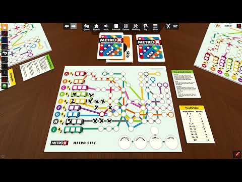 EGYSZEMÉLYES JÁTÉK: METRO X - d3meeples