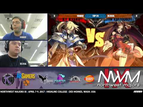 NWM9: Guilty Gear Xrd -Revelator- Hamad (Ky Kiske) VS Dejixal (Jam Kuradoberi)