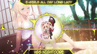 【Nightcore】E-Girls【All Day Long Lady】