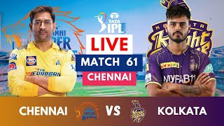 Live: CSK VS KKR, IPL 2023 - Match 61 | Live Scores & Commentary | Chennai Vs Kolkata