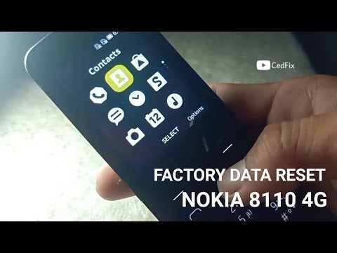 Factory Data Reset Nokia 8110 4G (2022)