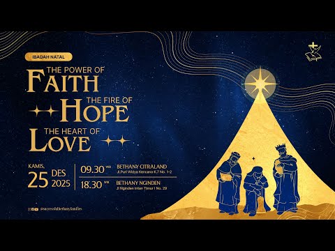 Ibadah Natal - Gereja Bethany Nginden