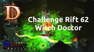 Diablo 3 - Challenge Rift - Challenge 62 - Witch Doctor - Completed