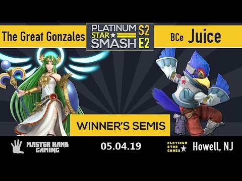 Platinum Star Smash S2:E2 - The Great Gonzales (Palutena) vs BCe | Juice (Falco) - W Semifinals