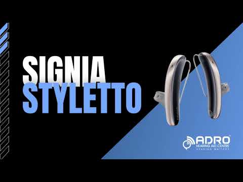Signia Styletto Slim RIC Hearing Aid Rechargeable Hearing Aid.