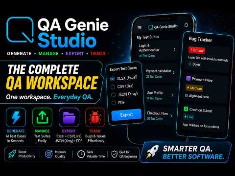 QA Genie Studio video thumbnail