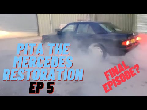 Mercedes 190e restoration - Sat for 16 years - Final episode?!