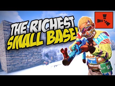 The RICHEST SMALL BASE EVER Gets RAIDED! - Rust Co-op Survival Gameplay