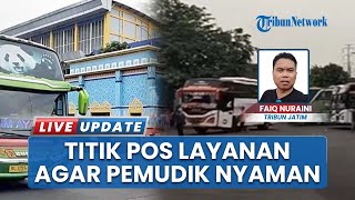 Pos Layanan Terpadu Nan Megah Mulai Berdiri di Terminal Purabaya Surabaya Jelang Mudik Lebaran 2025