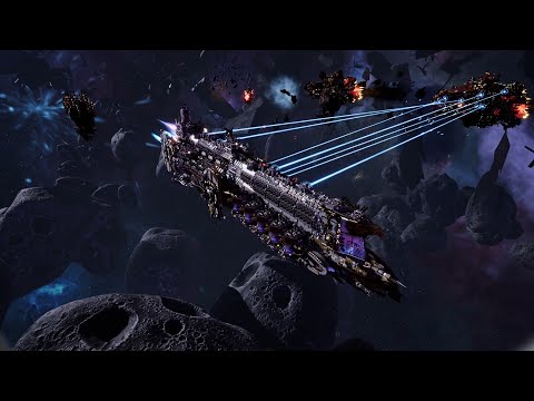 Skalgrim Mod 2021: Imperial Navy vs Orks - Massive Battle, Battlefleet Gothic Armada 2