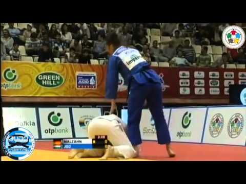 Judo Grand Slam Baku 2013 Final -78kg MALZAHN Luise (GER) - JOO Abigel (HUN)