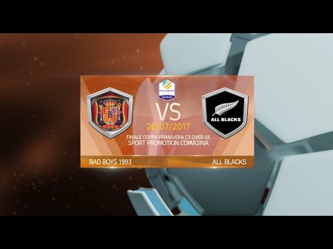 FINALE COPPA PRIMAVERA C7 OVER 35 - Bad Boys 1993 vs All Blacks