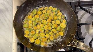 Learning to Cook With Carbon Steel: How to Cook Breaded Vegetables