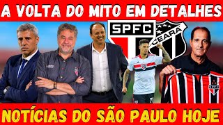 CRESPO SAI, CENI CHEGA E TREINA SPFC, TODOS OS DETALHES| MURICY FICA| RIGONI FORA - MAZORRA SPFC
