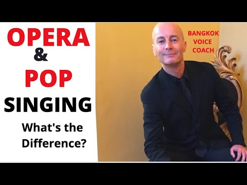 Opera vs Pop Singing. What’s the Difference?