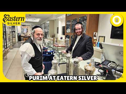 INSANE Silver Megillah Holders & Luxury Mishloach Manos at Eastern Silver - The Perlowitz Show