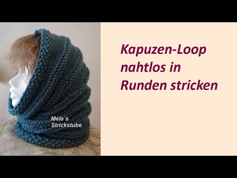 Ragmela 42 - Kapuzenloop / Cowl in Runden stricken