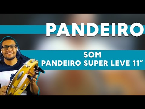 Som do Pandeiro GOPE Super leve 11" Polegadas!