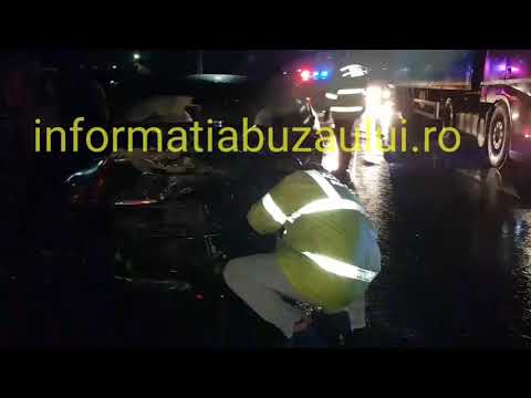 Accident pe DN2E85 la Spataru, produs de un politist