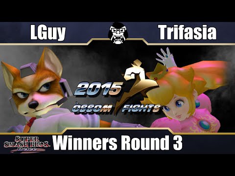 OF - LGuy (Fox) Vs. Trifasia (Peach) - Winners Round 3 - Super Smash Bros. Melee