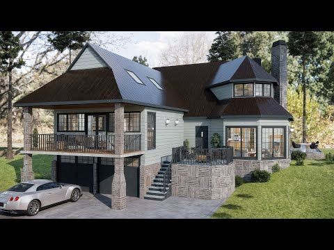 Charming 14x16 m 2-Story Cottage House Tour | Cozy Modern Living + Stunning Interiors