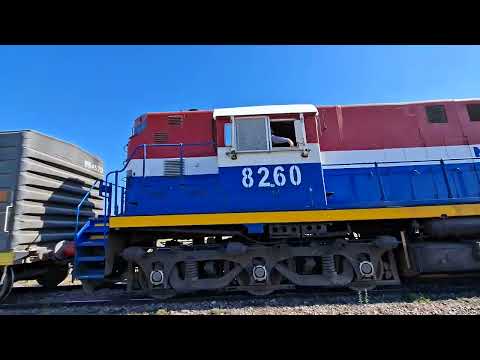 Tren Vacío NCA pasando por Estación Súper Intendente Ledesma, Tucumán 
