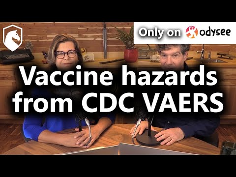 VAERS data analysis preprint summary (from Livestream #87)