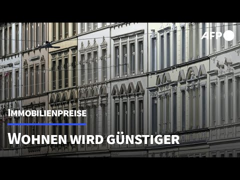 Wohnungspreise sinken im Rekordtempo | AFP