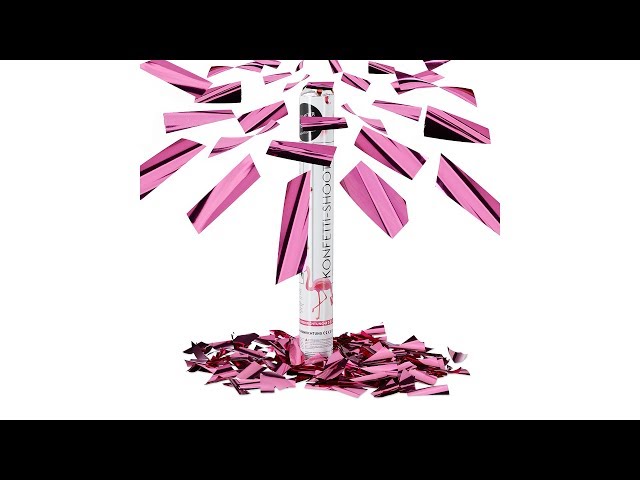 Vidéo teaser pour Party Popper Pink 40 cm Kanone