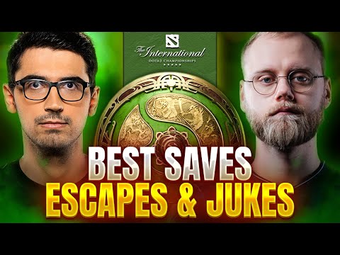 BEST Saves, Escapes & Jukes of TI13 The International 2024   Dota 2
