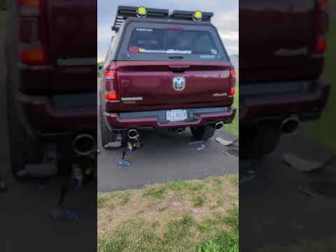 2020 ram 1500 ecodiesel with AFE dpf dual exhaust