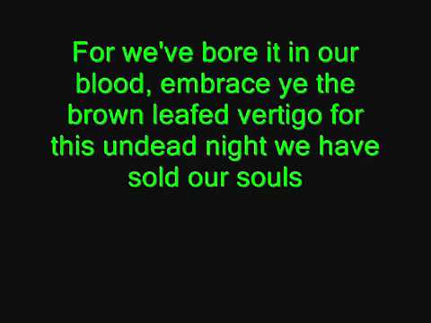 a shrine to madness The Black Dahlia Murder (lyrics)