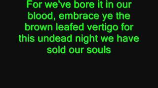a shrine to madness The Black Dahlia Murder (lyrics)