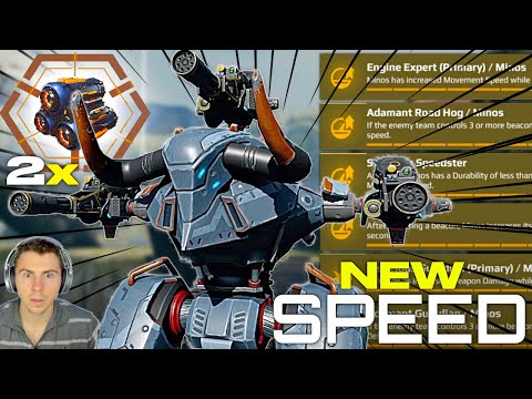I Made The Fastest Titan EVER... Titan Transforms Into A Beacon Runner | War Robots