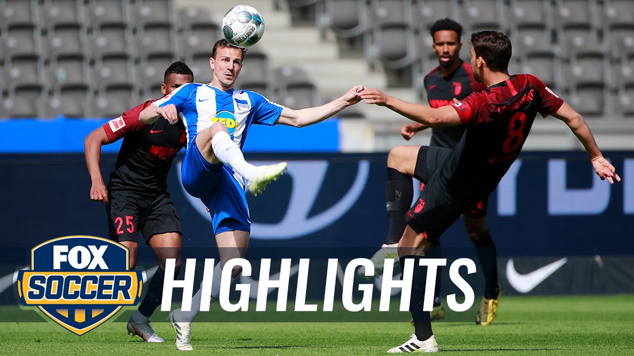 Hertha Berlin Vs Augsburg Highlights