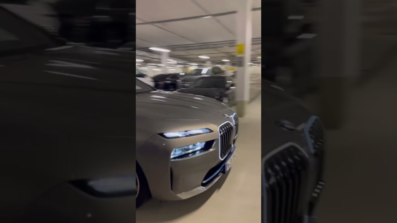 BMW i7 Encounter + Sound! 👀🔊 #shorts