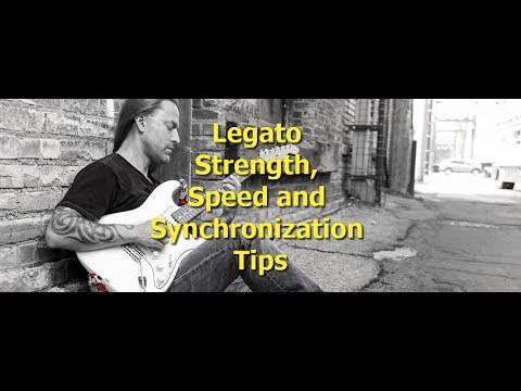 Legato Strength, Speed and Synchronization Tips - Live Stream with Steve Stine