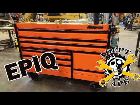 Diesel Mechanic "EPIQ" Tool Box Tour. Snap On EPIQ Box and Matco 6S Box.