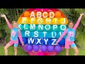 Nastya and Eva are learning the Summer Alphabet
